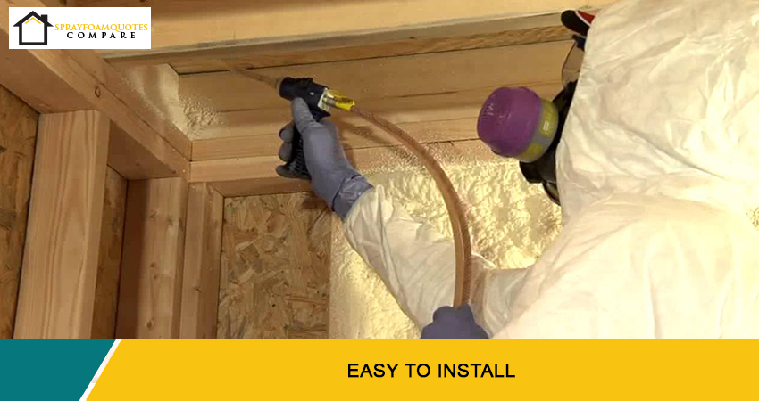 Foam Insulation Easy to install