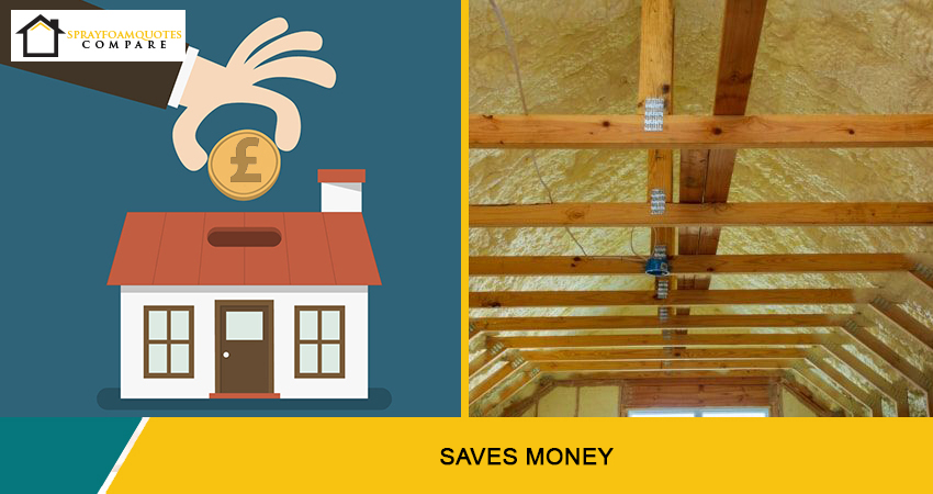 save money with spray foam