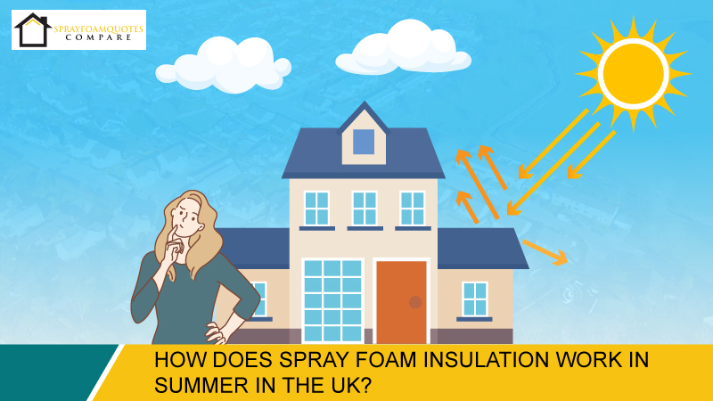 Spray Foam Insulation in summer